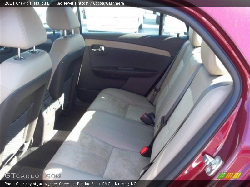 Red Jewel Tintcoat / Cocoa/Cashmere 2011 Chevrolet Malibu LT