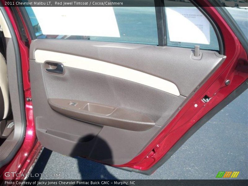 Red Jewel Tintcoat / Cocoa/Cashmere 2011 Chevrolet Malibu LT