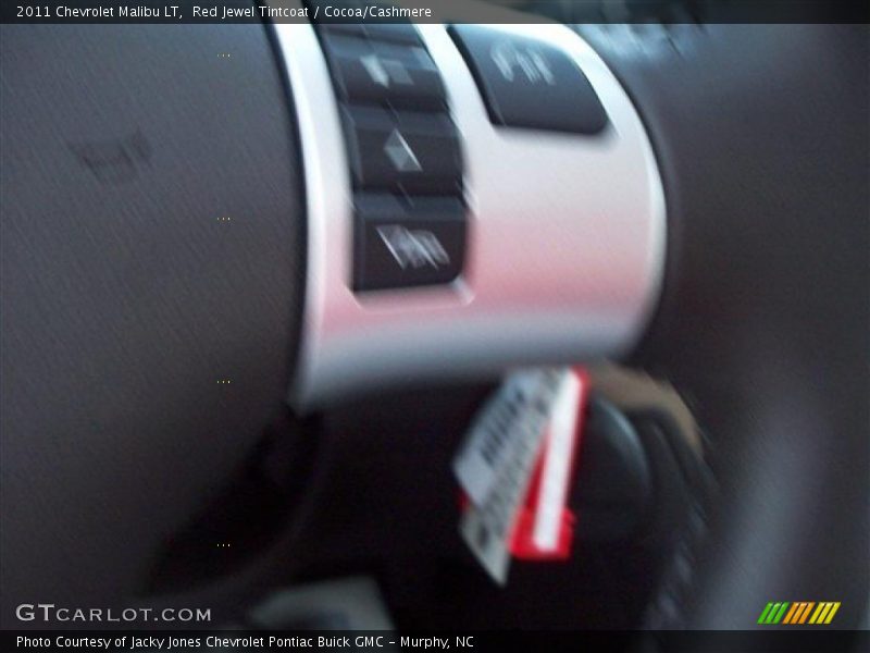 Red Jewel Tintcoat / Cocoa/Cashmere 2011 Chevrolet Malibu LT