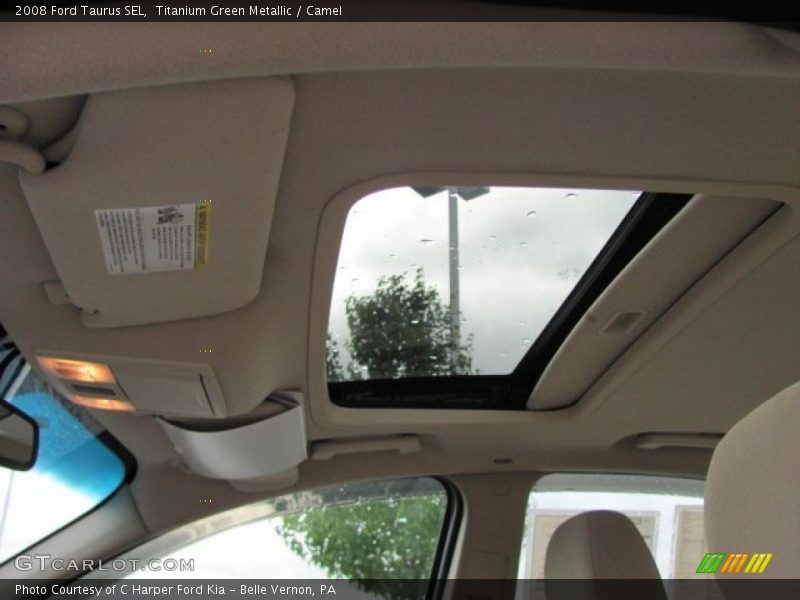 Sunroof of 2008 Taurus SEL