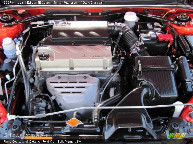  2007 Eclipse SE Coupe Engine - 2.4 Liter DOHC 16-Valve MIVEC 4 Cylinder