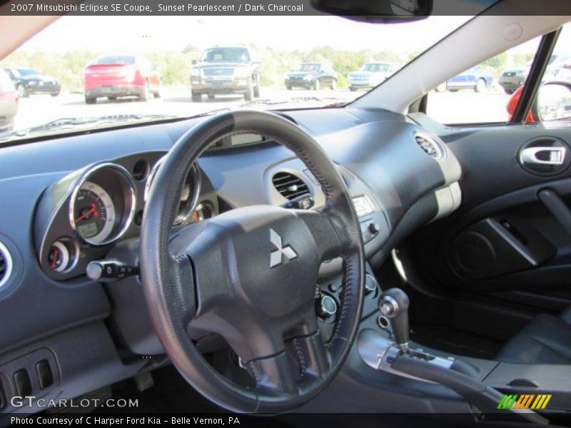 Dark Charcoal Interior - 2007 Eclipse SE Coupe 