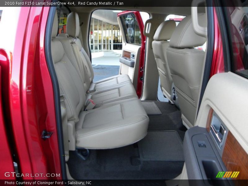  2010 F150 Lariat SuperCrew 4x4 Tan Interior