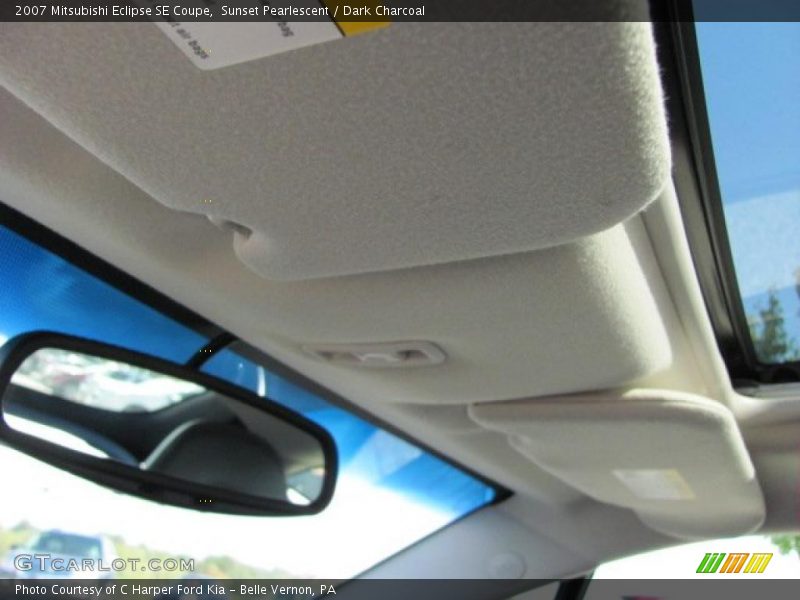 Sunset Pearlescent / Dark Charcoal 2007 Mitsubishi Eclipse SE Coupe