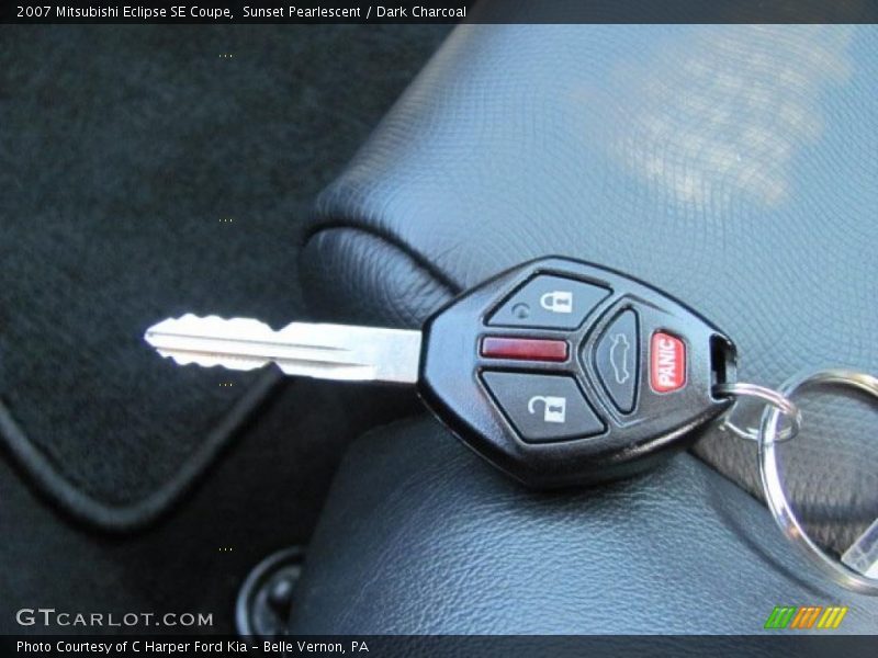 Sunset Pearlescent / Dark Charcoal 2007 Mitsubishi Eclipse SE Coupe