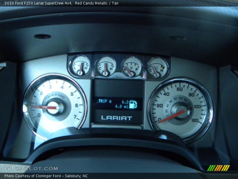  2010 F150 Lariat SuperCrew 4x4 Lariat SuperCrew 4x4 Gauges