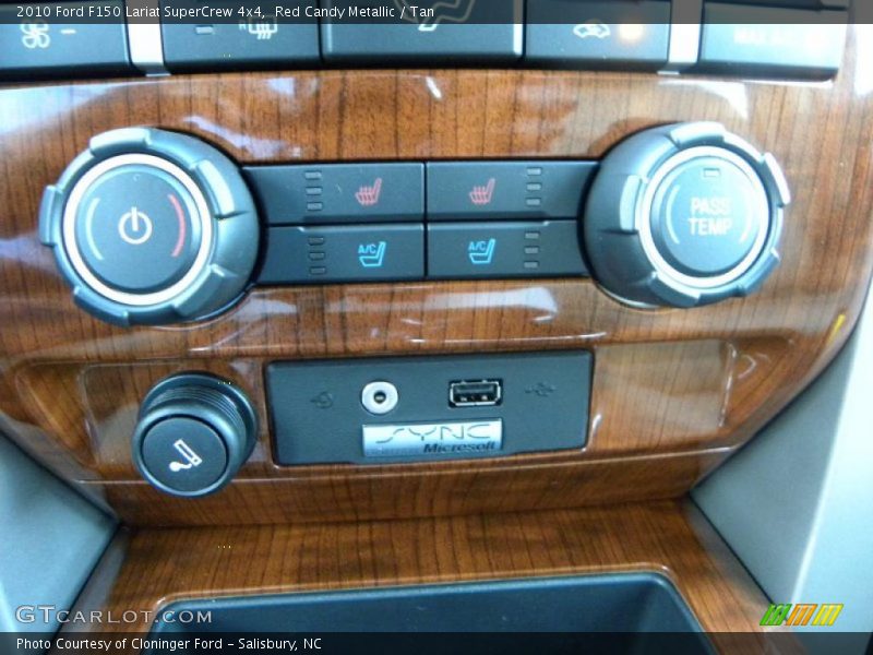 Controls of 2010 F150 Lariat SuperCrew 4x4