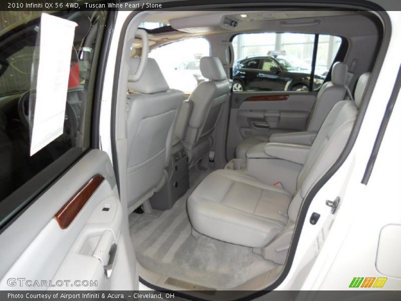  2010 QX 56 4WD Stone Interior