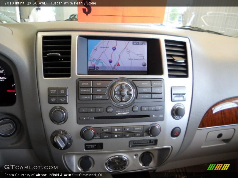 Navigation of 2010 QX 56 4WD