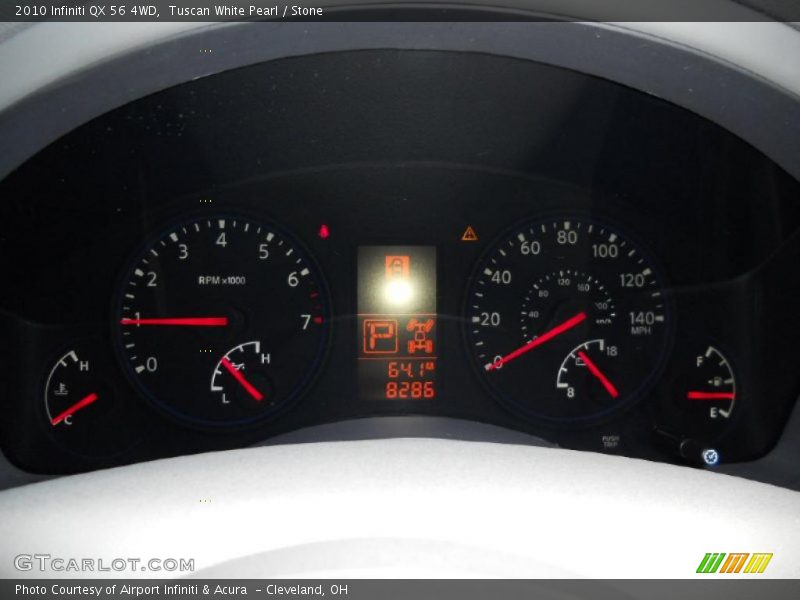  2010 QX 56 4WD 56 4WD Gauges