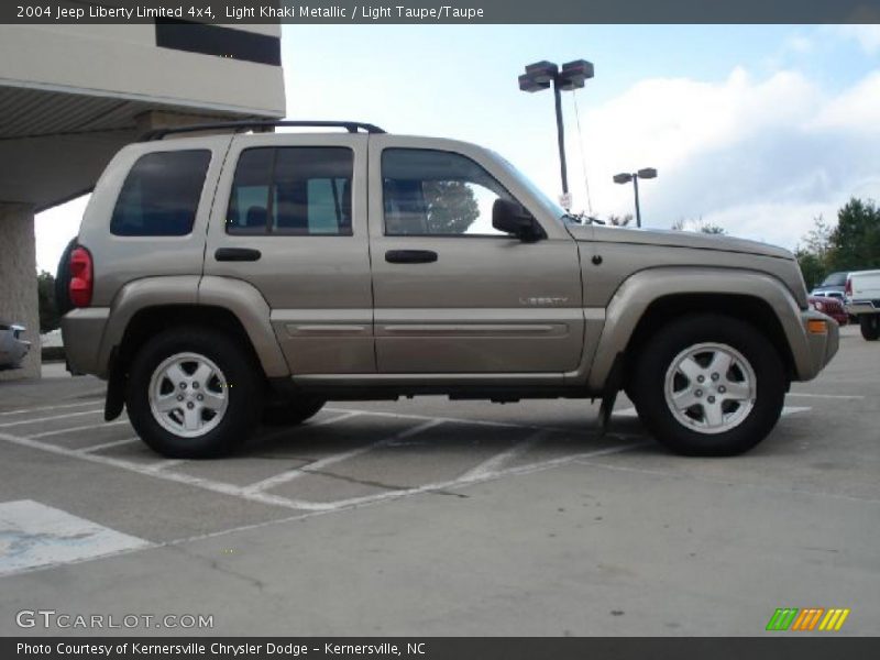 Light Khaki Metallic / Light Taupe/Taupe 2004 Jeep Liberty Limited 4x4