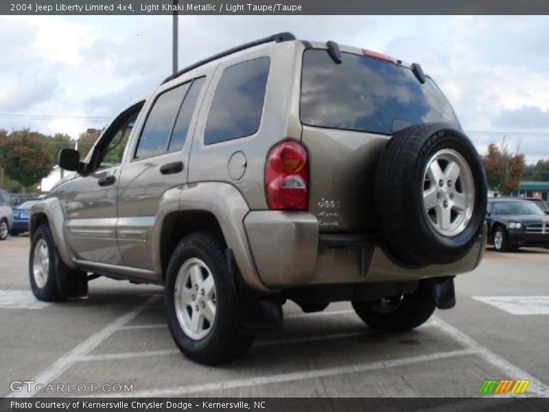 Light Khaki Metallic / Light Taupe/Taupe 2004 Jeep Liberty Limited 4x4