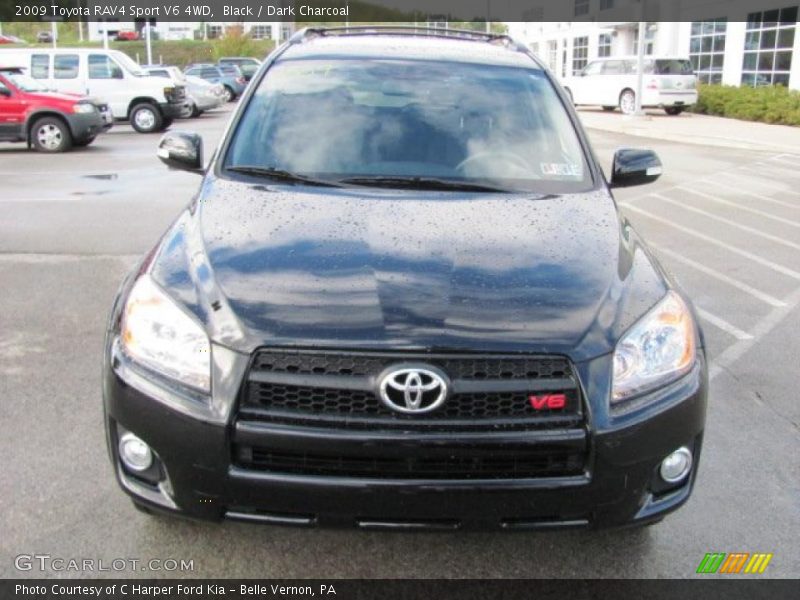 Black / Dark Charcoal 2009 Toyota RAV4 Sport V6 4WD