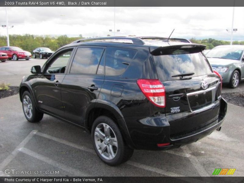 Black / Dark Charcoal 2009 Toyota RAV4 Sport V6 4WD