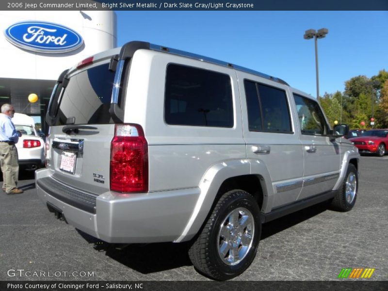 Bright Silver Metallic / Dark Slate Gray/Light Graystone 2006 Jeep Commander Limited