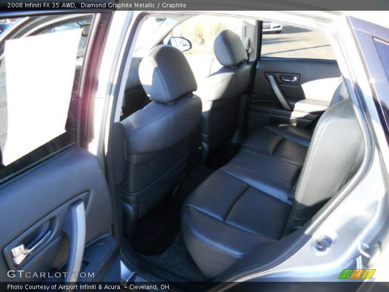 Diamond Graphite Metallic / Graphite 2008 Infiniti FX 35 AWD