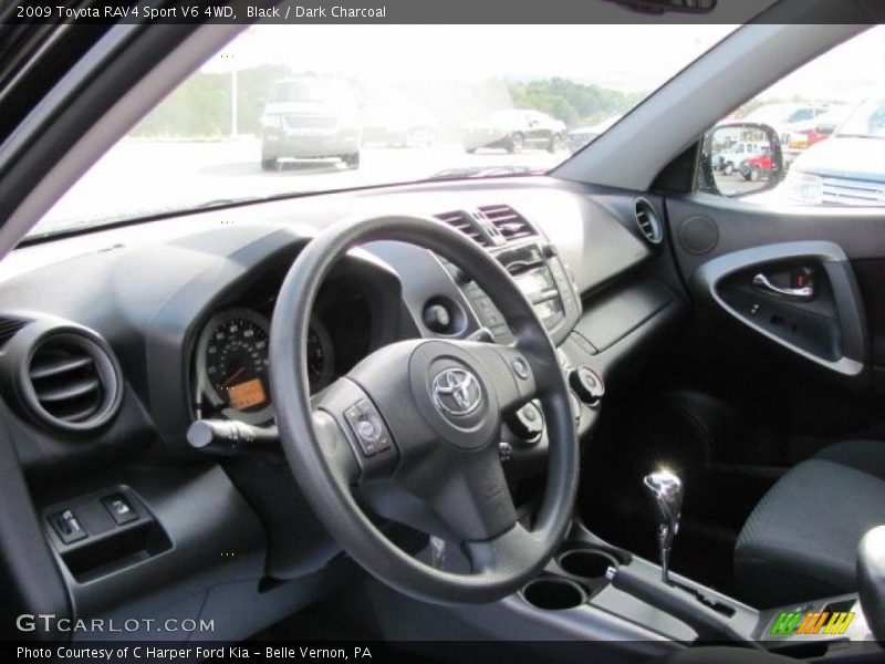 Dark Charcoal Interior - 2009 RAV4 Sport V6 4WD 