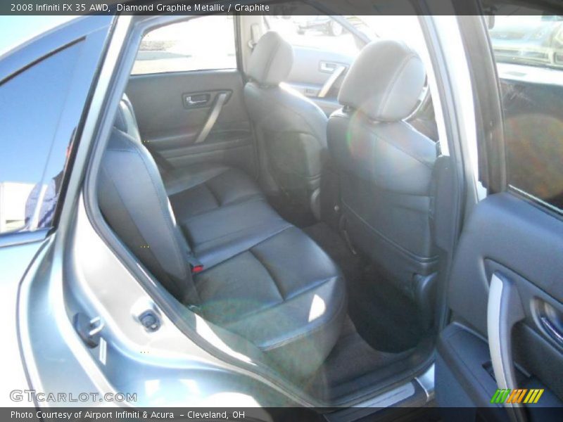 Diamond Graphite Metallic / Graphite 2008 Infiniti FX 35 AWD