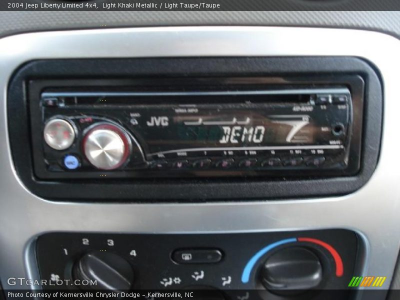 Light Khaki Metallic / Light Taupe/Taupe 2004 Jeep Liberty Limited 4x4