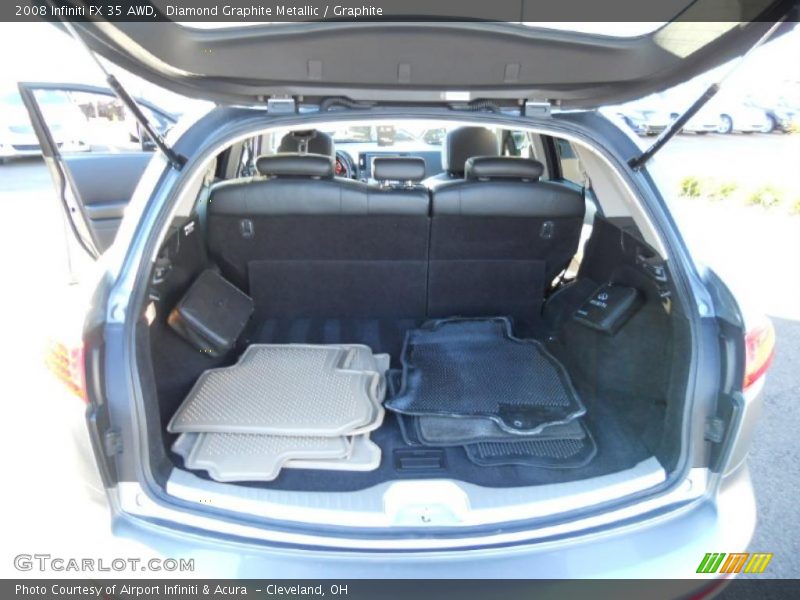 Diamond Graphite Metallic / Graphite 2008 Infiniti FX 35 AWD