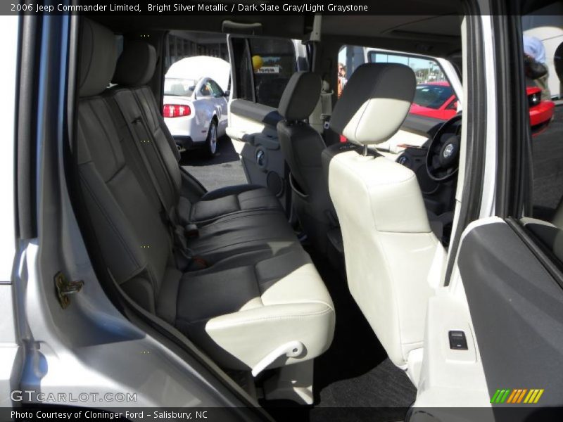 Bright Silver Metallic / Dark Slate Gray/Light Graystone 2006 Jeep Commander Limited