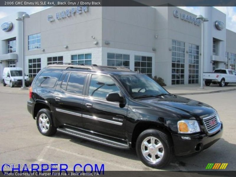 Black Onyx / Ebony Black 2006 GMC Envoy XL SLE 4x4