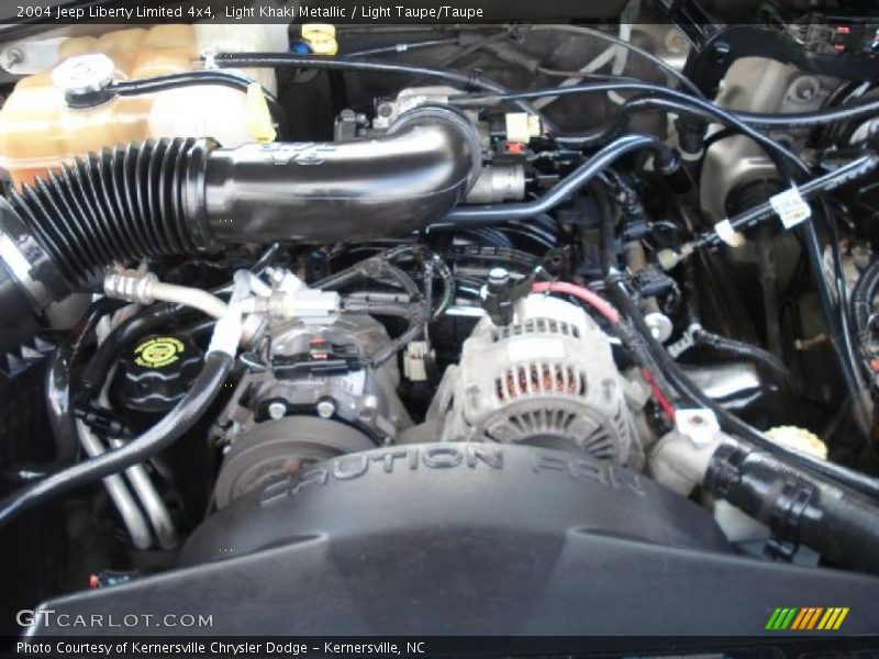 Light Khaki Metallic / Light Taupe/Taupe 2004 Jeep Liberty Limited 4x4