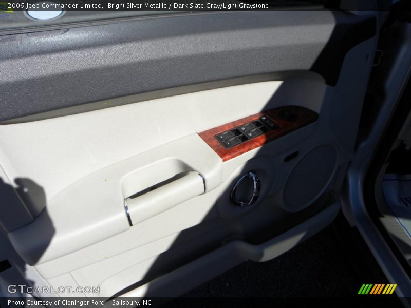 Bright Silver Metallic / Dark Slate Gray/Light Graystone 2006 Jeep Commander Limited