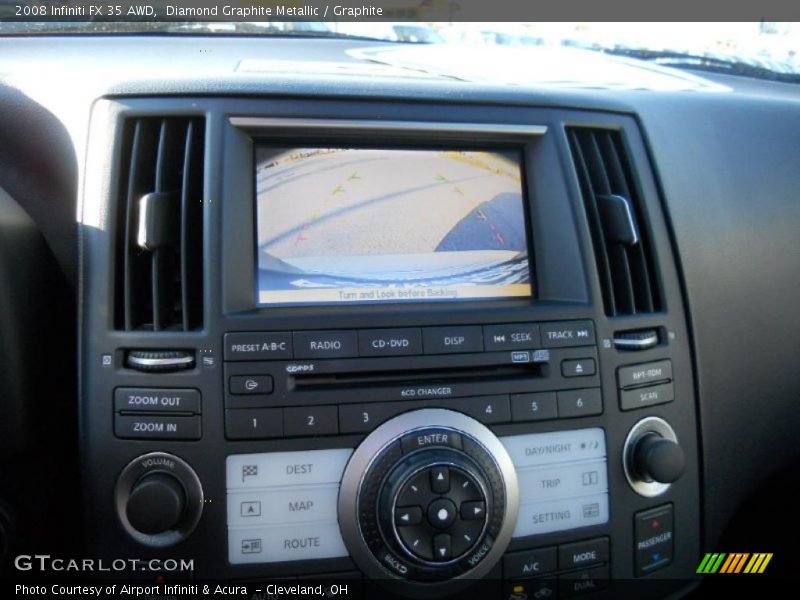 Diamond Graphite Metallic / Graphite 2008 Infiniti FX 35 AWD