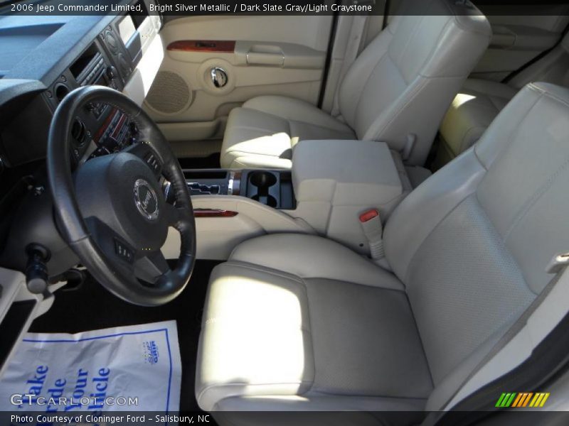  2006 Commander Limited Dark Slate Gray/Light Graystone Interior