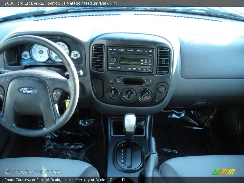 Sonic Blue Metallic / Medium/Dark Flint 2006 Ford Escape XLS