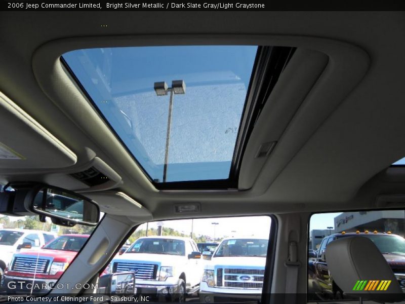 Bright Silver Metallic / Dark Slate Gray/Light Graystone 2006 Jeep Commander Limited