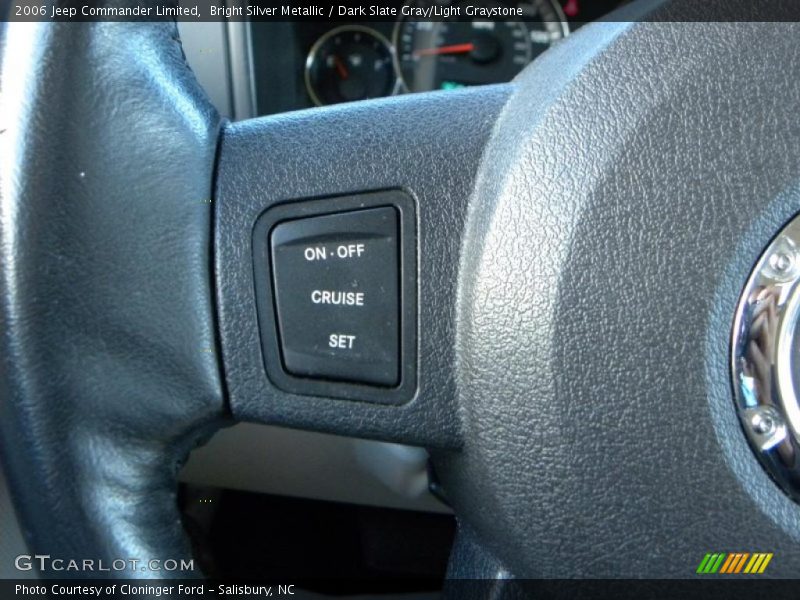 Bright Silver Metallic / Dark Slate Gray/Light Graystone 2006 Jeep Commander Limited