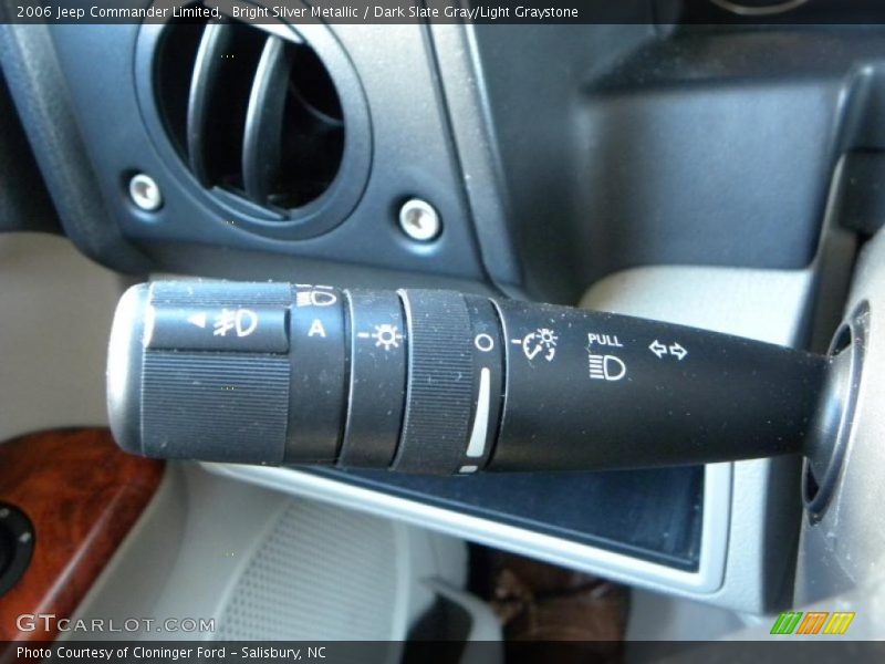Bright Silver Metallic / Dark Slate Gray/Light Graystone 2006 Jeep Commander Limited
