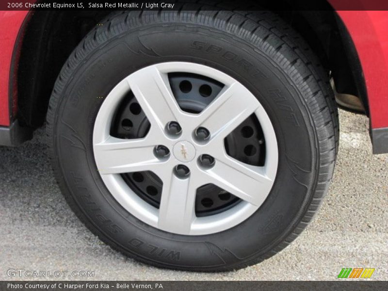 Salsa Red Metallic / Light Gray 2006 Chevrolet Equinox LS