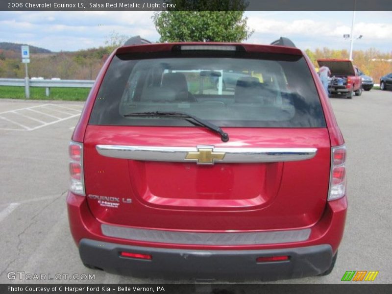 Salsa Red Metallic / Light Gray 2006 Chevrolet Equinox LS