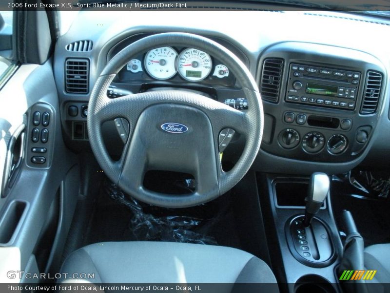 Sonic Blue Metallic / Medium/Dark Flint 2006 Ford Escape XLS