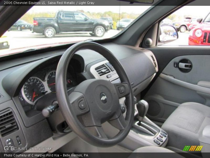 Salsa Red Metallic / Light Gray 2006 Chevrolet Equinox LS
