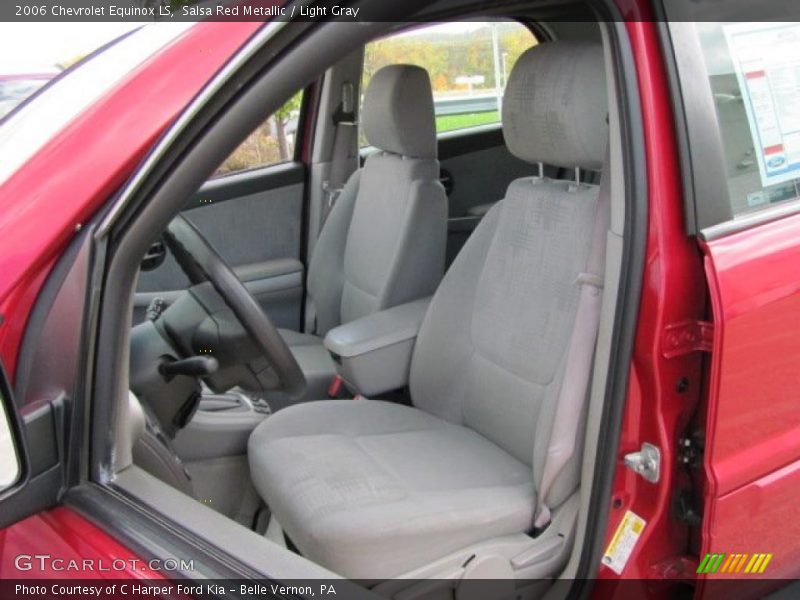 Salsa Red Metallic / Light Gray 2006 Chevrolet Equinox LS
