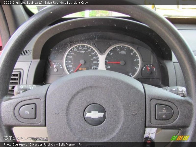 Salsa Red Metallic / Light Gray 2006 Chevrolet Equinox LS