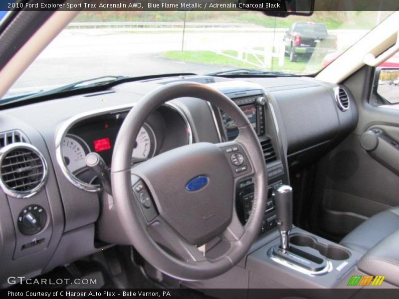 Adrenalin Charcoal Black Interior - 2010 Explorer Sport Trac Adrenalin AWD 