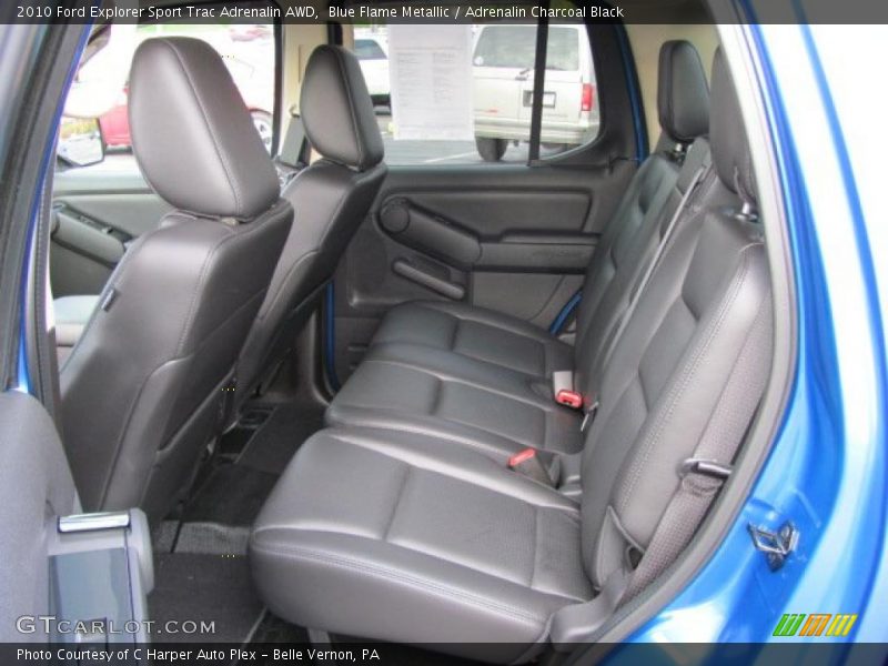  2010 Explorer Sport Trac Adrenalin AWD Adrenalin Charcoal Black Interior