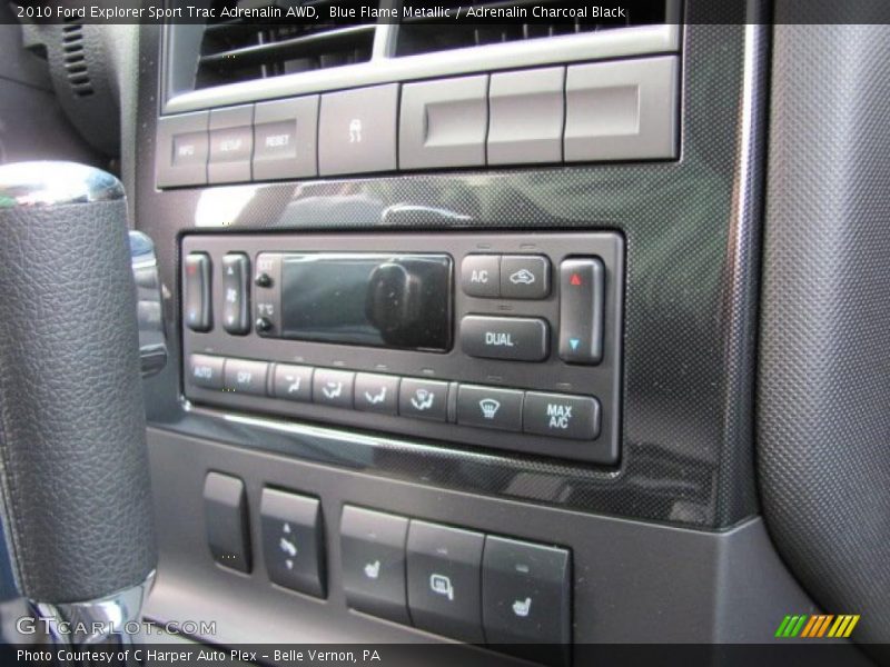 Controls of 2010 Explorer Sport Trac Adrenalin AWD