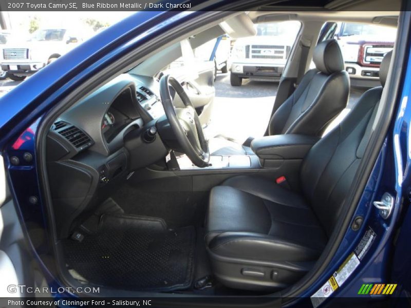Blue Ribbon Metallic / Dark Charcoal 2007 Toyota Camry SE
