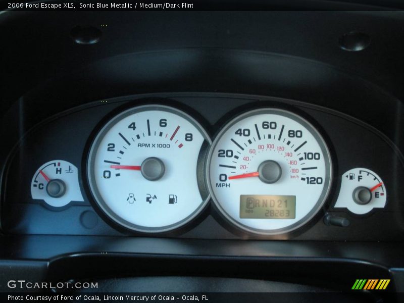 Sonic Blue Metallic / Medium/Dark Flint 2006 Ford Escape XLS