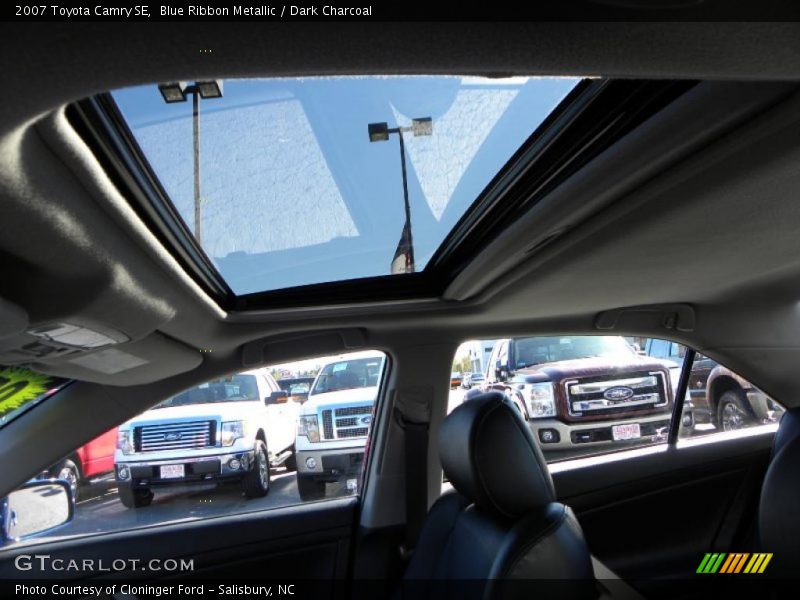 Blue Ribbon Metallic / Dark Charcoal 2007 Toyota Camry SE