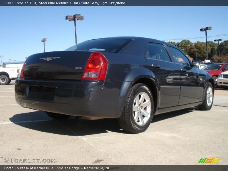 Steel Blue Metallic / Dark Slate Gray/Light Graystone 2007 Chrysler 300