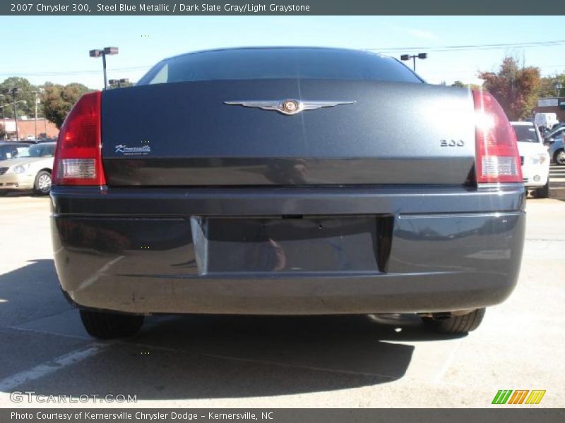 Steel Blue Metallic / Dark Slate Gray/Light Graystone 2007 Chrysler 300
