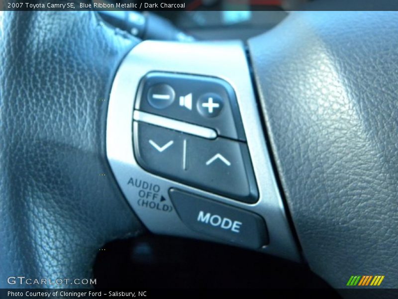 Blue Ribbon Metallic / Dark Charcoal 2007 Toyota Camry SE