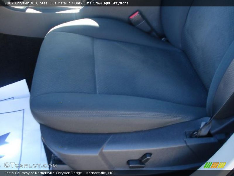 Steel Blue Metallic / Dark Slate Gray/Light Graystone 2007 Chrysler 300